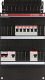 Busch-Jaeger ABB Hafonorm installatiekast – 1 fase – 6 groepen – 2 aardlekschakelaars – hoofdschakelaar