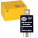 HELLA 4DB 001 887-041 Knipperlichtautomaat, pinkdoos - 12V - 4-polig - Opbouw - Elektrisch - Met houder