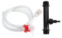 Injecteur d'engrais Kit d'irrigation tout-en-un - Tuyau d'égouttement - Plastique - Raccord G3/4 - Injection d'engrais liquide - Utilisation durable - Système d'irrigation