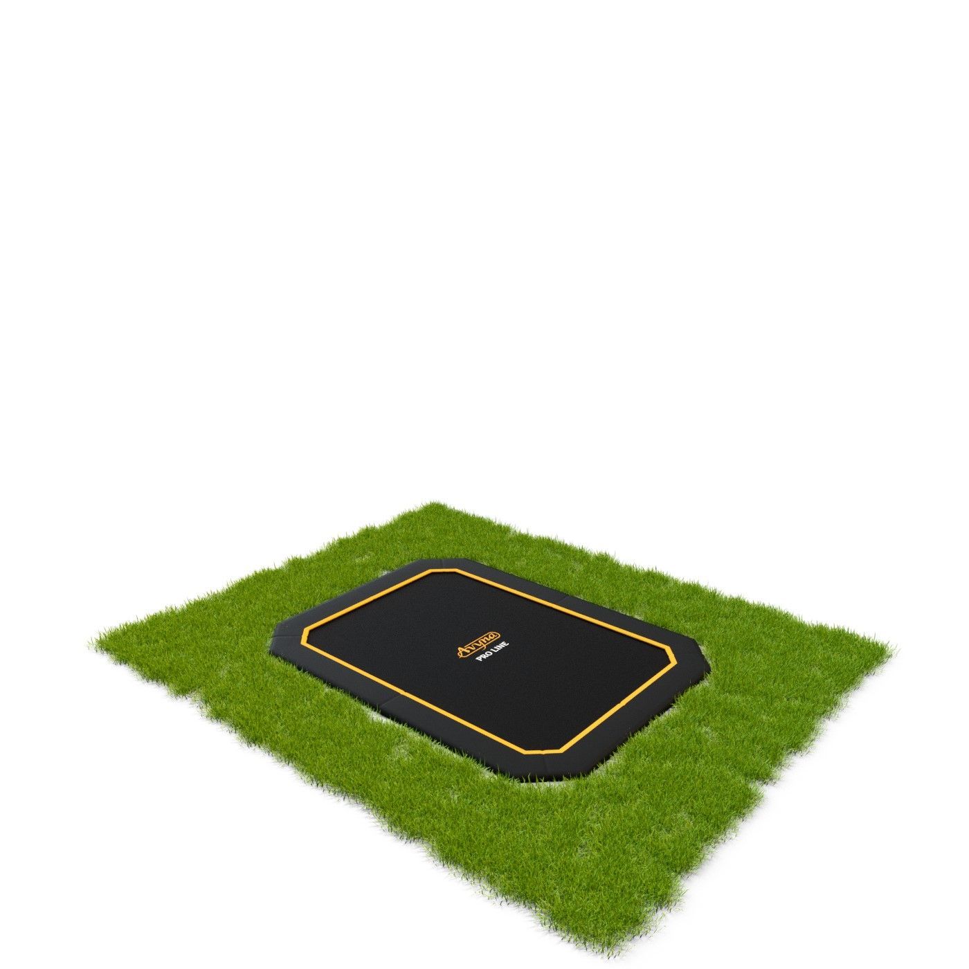 Avyna Pro-Line FlatLevel trampoline 352 - 520x305cm - Zwart - 8720168132284