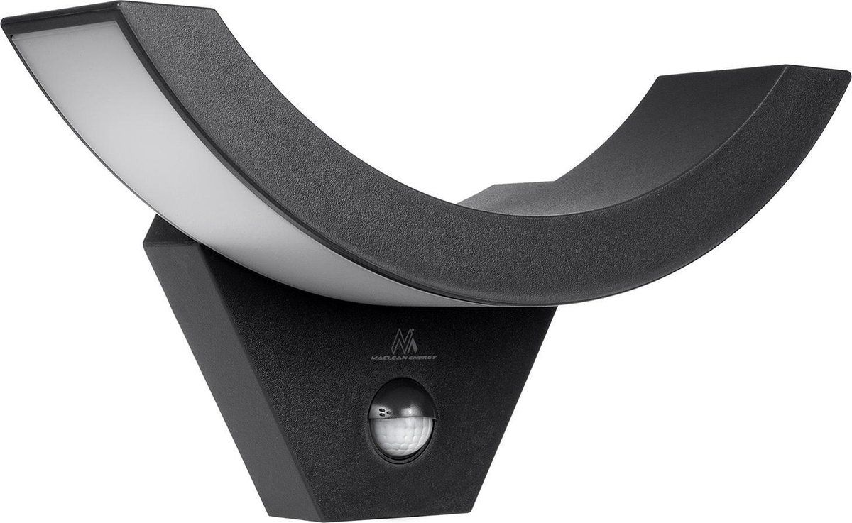 Maclean Energy MCE290 B LED-lamp met infrarood bewegingssensor - Zwart