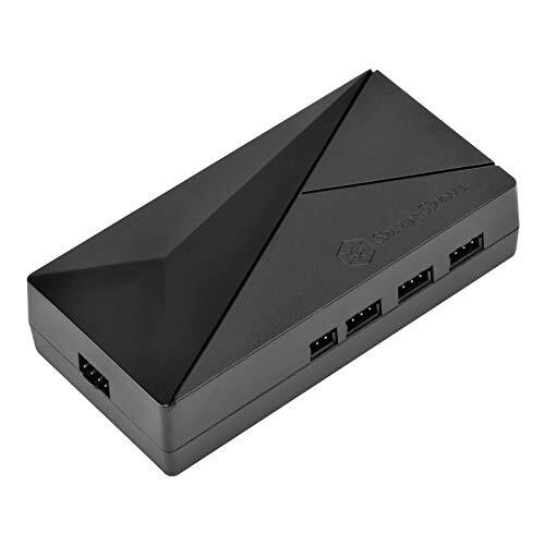 SilverStone Technology SilverStone SST-CPL02-E - Hub met 8 poorten voor ARGB Lightstripes en apparaten