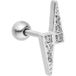 PURELEI Flash Piercing Argent Taille : OS | Boucles d'oreilles Outlet | Femme | Gris