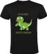 Sol's Ik word grote Broer Kinder T-shirt Dino Zwart Maat 140 Unisex
