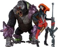 McFarlane Spawn Action Figures Pack of 2 She Spawn & Cygor (Gold Label) 18 cm