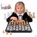 Woopie Jeu d'échecs magnétique portable Or Argent