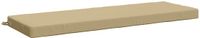 vidaXL - Bankkussen - SOEST - 100% Polyester - Beige - 140 x 50 x 8 cm