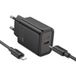 HOCO N60 20W 3A USB-C Network Charger with Lightning Cable, Black