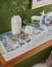 Sander set de table Night out bleu