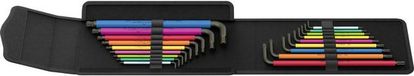 Wera Big Pack Multicolour hoeksleutel binnenzeskant (metrisch) / TORX® Set 1, 19-delig