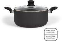 Livoo Kookpot Zwart Ø 24 cm 4 L