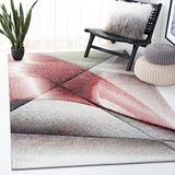 Safavieh Hollywood Collection Grey/Red Indoor Rug 122 x 183 cm