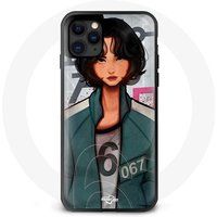 Maniacase Hoesje voor iPhone 13 Mini Inktvis Spel Kang Sae Byeok