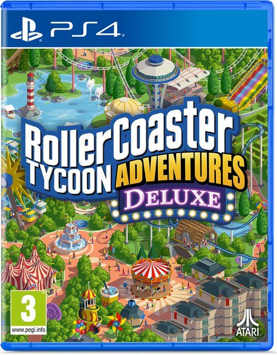 Atari RollerCoaster Tycoon Adventures Deluxe - PS4 - Standard Edition