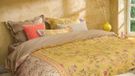 Pip Studio Bodhi Flower dekbedovertrek - Tweepersoons - 200 x 200/220 cm - Geel