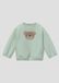 s.Oliver Sweatshirt Dierenprint Saliegroen Katoen Korte Mouw Ronde Hals Unisex Maat 62