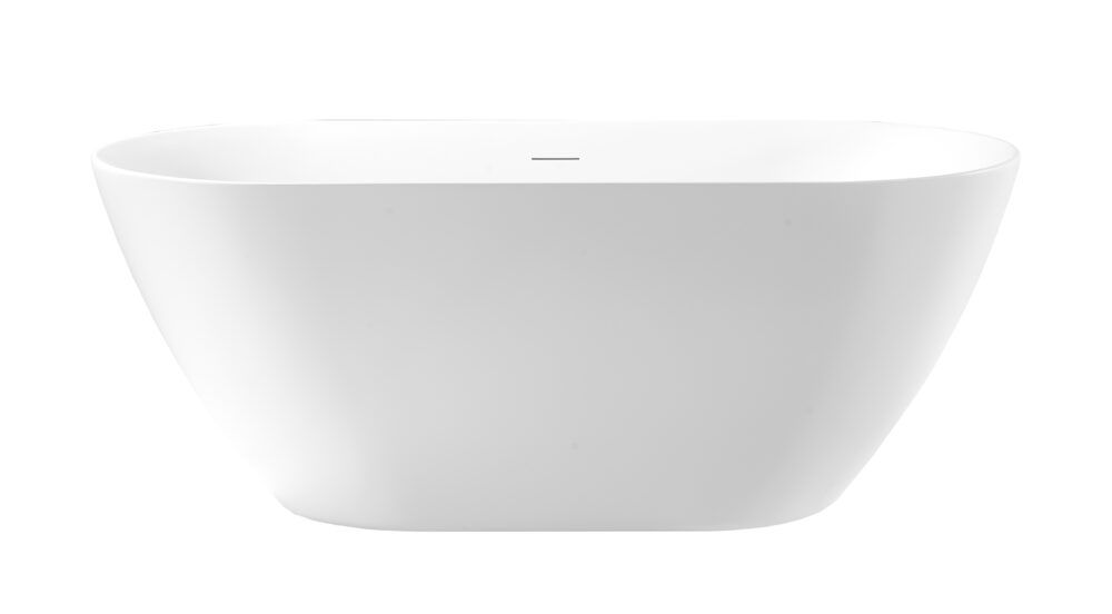 Best Design Friday Vrijstaand Bad 180x80 Mat Wit - Acryl - 178x78x60cm - 8719323068452