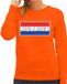 Bellatio Decorations Shoppartners Bv Holland landen sweater oranje dames - Nederland / Oranje landen sweater / kleding - EK / WK / Olympische spelen outfit XXL