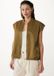 Mexx Gilet Khaki Vert Femme - Taille XS