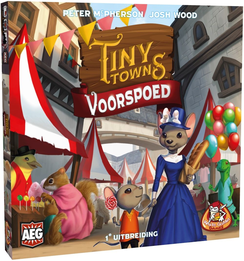 White Goblin Games Tiny Towns - Voorspoed Uitbreiding - Multicolor - Unisex