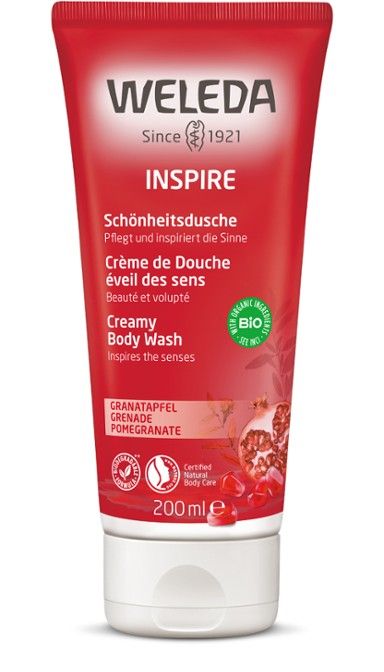 Weleda Granaatappel Verzorgende Douchecrème 200ml - Voor Vrouwen