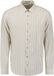 No Excess Linnen shirt Lange mouw Regular Fit Gestreept XXL Light Desert