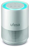 UFESA PF5500 Fresh Air, luchtreiniger, ideaal voor kamers tot 60 m2, verwijdert tot 99,9% van de virussen en bacteriën, fluisterstil (30 db), HEPA 13-filter