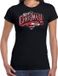 Bellatio Decorations Shoppartners Bv Merry Christmas Kerstshirt / Kerst t-shirt zwart voor dames - Kerstkleding / Christmas outfit S