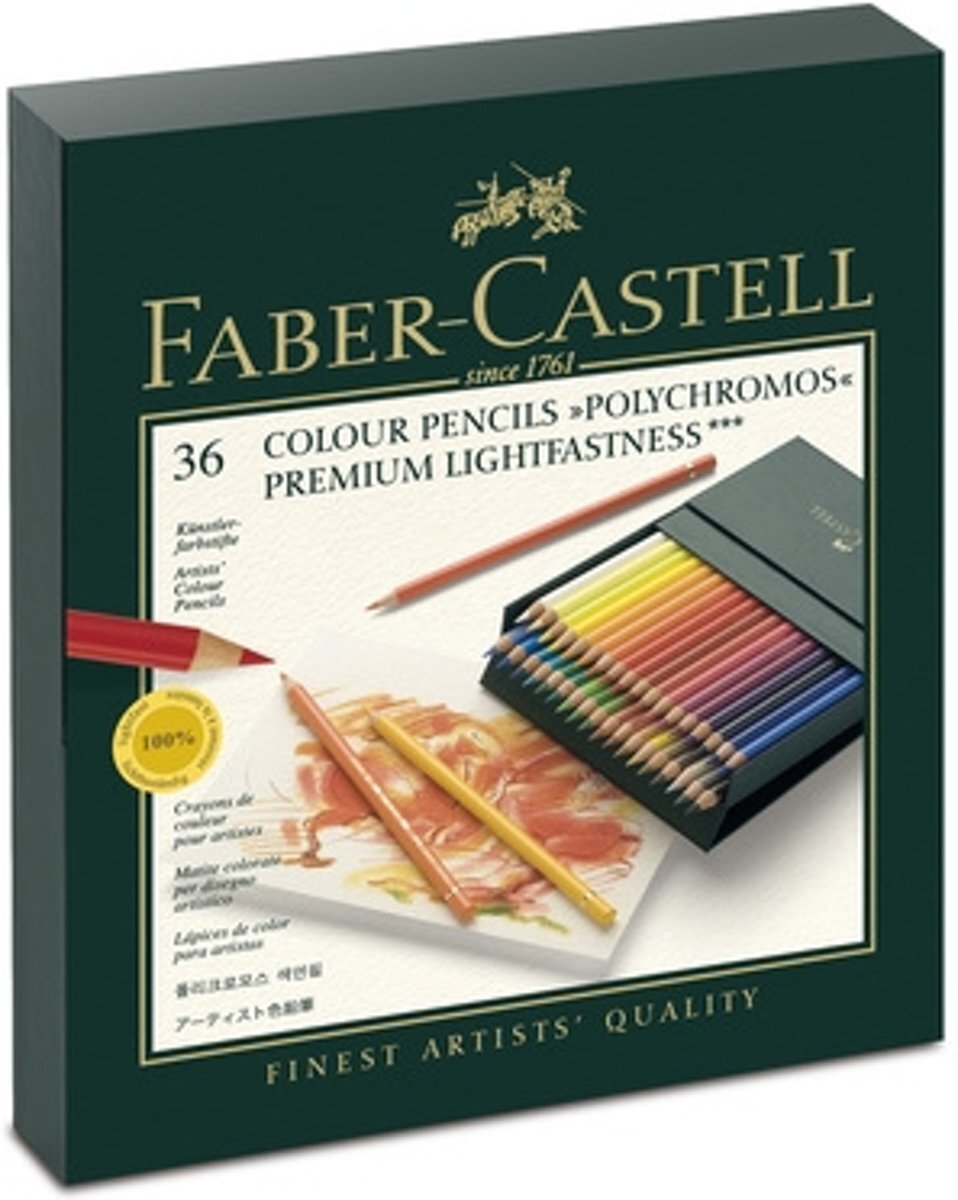 Faber-Castell Kleurpotlood Polychromos studiobox Ã 36 stuks