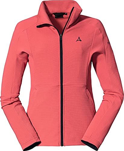 Schöffel Fleecejack Schiara - Dames - Geranium - Maat 44