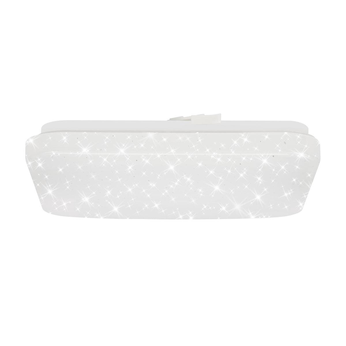 Briloner Leuchten VIPE Plafondlamp met sterrenhemel effect - 8W - Met sterdecor - Vierkant - Wit