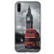 Beschermhoes Wiko Beschermhoes voor Wiko View 4, motief: Engeland London Bus