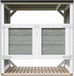 Timbela M980A-TUNDRA GREY - LP SmartSide Kliko ombouw - 2x240L - met deuren - container ombouw hout