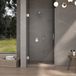 FortiFura Galeria Douchedeur - 100x200cm - Helder Veiligheidsglas - Chroom