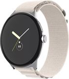 Strap-it Nylon Alpine bandje geschikt voor Google Pixel Watch 5 (41 mm) / 4 (41 mm) / 3 (41 mm) / 2 / 1 - Sterrenlicht