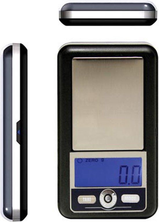 Mini grammenweegschaal - 500 G / 0.1 G nauwkeurig