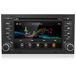 Audi autoradio 7 pouces HD 2DIN, convient pour Audi A4 B6 B7 8E S4 RS4 (2000-2009), avec navigation GPS, Bluetooth, lecteur CD/DVD, BT, DAB+, commande au volant et FM
