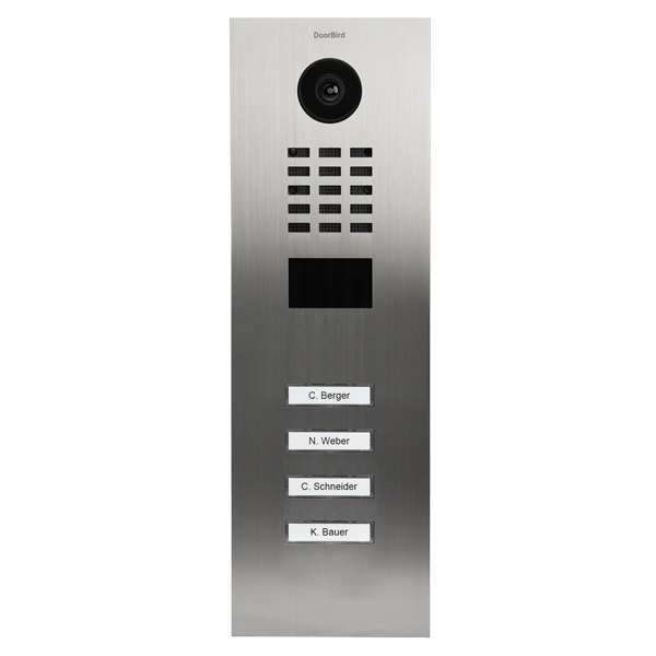 DoorBird D2104V - Intercomsysteem - Roestvrijstaal
