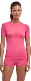 FALKE Warm Shortsleeved Shirt Dames Roze - Maat M