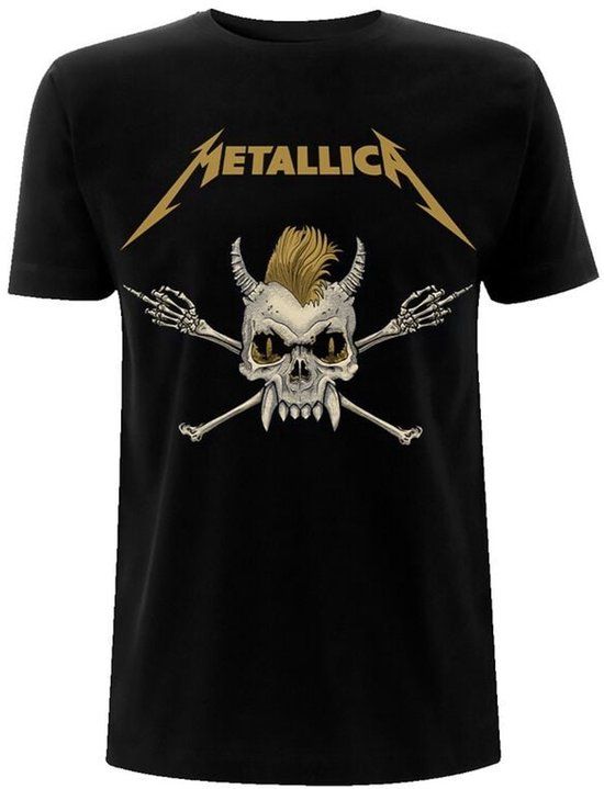 Metallica Tan Scary Guy Heren T-shirt - zwart - S
