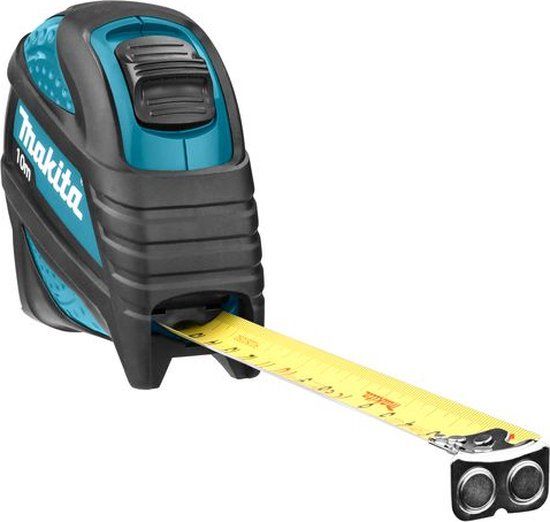 Makita B-57168 Rolbandmaat - 10 meter x 25 mm - Blauw