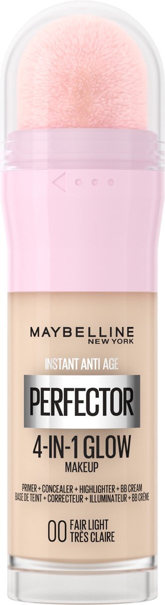 Maybelline New York - Instant Anti-Age Perfector 4-in-1 Glow - Fair Light - Primer, Concealer, Highlighter en BB-Cream in één - 20 ml