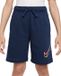 Nike Sportswear Junior Short Blauw Unisex Kinderen Polyester
