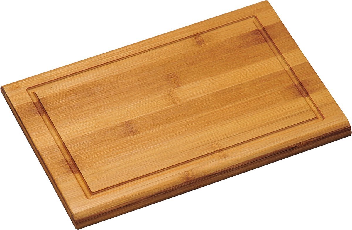 KESPER Bamboe houten snijplanken voordeel set in 2 verschillende formaten - 21 x 31 cm en 32 x 44 cm