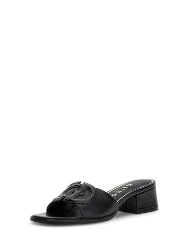 GUESS Cerinna damessandalen, Heelheeld, zwart, 41 EU