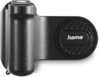 Hama MagGrip magnetische handgreep voor mobiele telefoon, multifunctionele smartphonehouder, Bluetooth-trigger inbegrepen, 360° draaibaar, met 1/4 inch schroefdraad voor statief, klein, licht, zwart