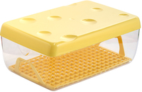Snips 021396 - 3L Rectangular Food Storage Box - Transparent/Yellow