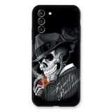 Beschermhoes Samsung Galaxy S21 Plus Beschermhoes, motief doodskop Family Business