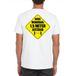 Bellatio Decorations Houd 1,5 meter afstand shirt voor werknemers wit voor heren L