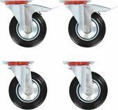 vidaXL Zwenkwielen 4 stuks 160 mm